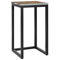 vidaXL Nesting Tables 3 pcs Solid Teak Wood and Polyresin