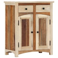 Vidaxl Side Cabinet 23.6X11.8X29.5 Solid Reclaimed Wood