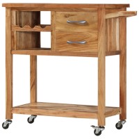 vidaXL Kitchen Trolley 31.5