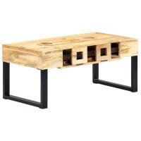 vidaXL Coffee Table Cassette Style 39.4