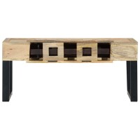 vidaXL Coffee Table Cassette Style 39.4