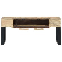 vidaXL Coffee Table Cassette Style 39.4