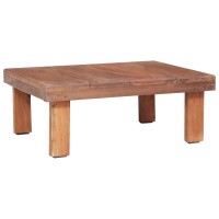 Vidaxl Coffee Table 23.6X17.7X9.1 Solid Reclaimed Wood