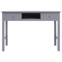 vidaXL Writing Desk Gray 43.3