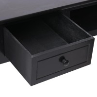 vidaXL Writing Desk Black 43.3