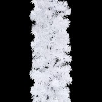 vidaXL Christmas Garlands 4 pcs White 106.2