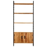 vidaXL 4-Tier Bookcase 31.5