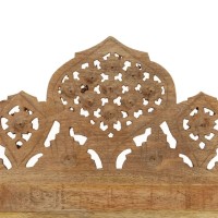 Vidaxl Hand Carved 3-Panel Room Divider 47.2X65 Solid Mango Wood