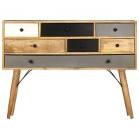 Vidaxl Sideboard 43.3X11.8X32.3 Solid Mango Wood