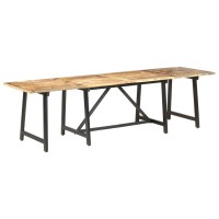 Vidaxl Extendable Dining Table 110.2X31.5X29.5 Solid Mango Wood