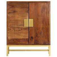 Vidaxl Sideboard 23.6X13.8X29.5 Solid Acacia Wood