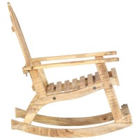 Vidaxl Garden Rocking Chair Solid Mango Wood