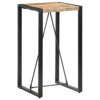 Vidaxl Bar Table 23.6X23.6X43.3 Solid Mango Wood