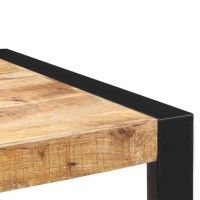 Vidaxl Bar Table 23.6X23.6X43.3 Solid Mango Wood