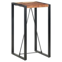 Vidaxl Bar Table 23.6X23.6X43.3 Solid Sheesham Wood