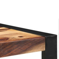 Vidaxl Bar Table 23.6X23.6X43.3 Solid Sheesham Wood