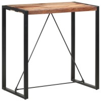 Vidaxl Bar Table 43.3X23.6X43.3 Solid Sheesham Wood