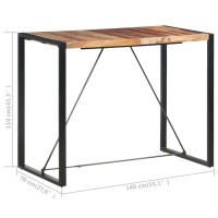 vidaXL Bar Table 55.1