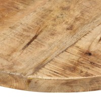 vidaXL Table Top Solid Wood Mango Round 0.98