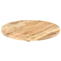 vidaXL Table Top Solid Wood Mango Round 0.98