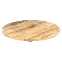 vidaXL Table Top Solid Mango Wood Round 0.98