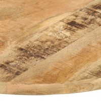Vidaxl Table Top Solid Mango Wood Round 0.98-1.06 31.5