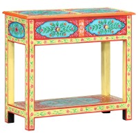 vidaXL Hand Painted Console Table 31.5