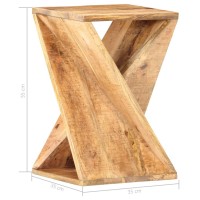 vidaXL Side Table 13.8