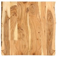 Vidaxl Table Top Solid Acacia Wood 22.8X(19.7-23.6)X1