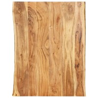 Vidaxl Table Top Solid Acacia Wood 31.5X(19.7-23.6)X1