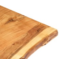 Vidaxl Table Top Solid Acacia Wood 39.4X(19.7-23.6)X1