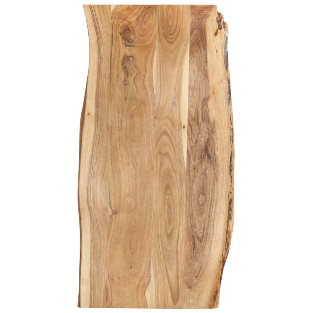 Vidaxl Table Top Solid Acacia Wood 46.5X(19.7-23.6)X1