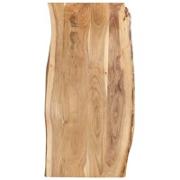 Vidaxl Table Top Solid Acacia Wood 46.5X(19.7-23.6)X1