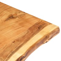 Vidaxl Table Top Solid Acacia Wood 46.5X(19.7-23.6)X1