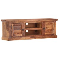 Vidaxl Tv Cabinet 47.2X11.8X15.7 Solid Sheesham Wood