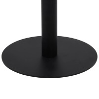 Vidaxl Bistro Table Dark Brown 31.5 Mdf