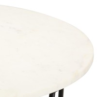 vidaXL Coffee Table White 25.6