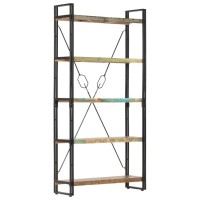 vidaXL 5-Tier Bookcase 35.4