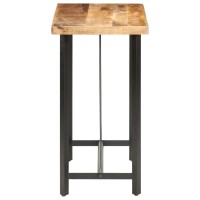 Vidaxl Bar Table 47.2X22.8X42.1 Rough Mango Wood