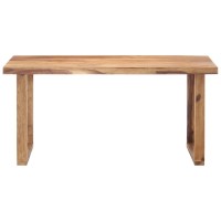 Vidaxl Dining Table 63X31.5X29.9 Solid Sheesham Wood
