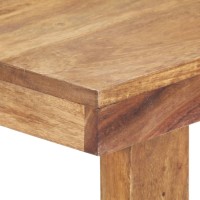 Vidaxl Dining Table 63X31.5X29.9 Solid Sheesham Wood