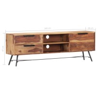 vidaXL TV Stand 55.1