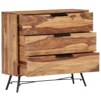 Vidaxl Sideboard 31.5X11.8X29.5 Solid Sheesham Wood