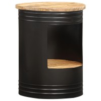 Vidaxl Coffee Table 16.9X21.7 Solid Mango Wood