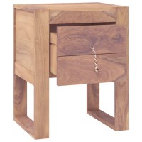 vidaXL Bedside Cabinet 15.7