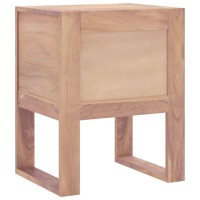 vidaXL Bedside Cabinet 15.7