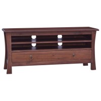 vidaXL TV Stand Classical Brown 39.4