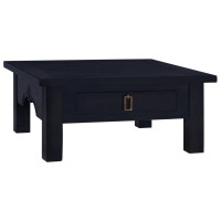 vidaXL Coffee Table Light Black Coffee 26.8