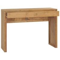 Vidaxl Console Table 39.4X13.8X29.5 Solid Teak Wood