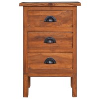 vidaXL Bedside Cabinet 15.7